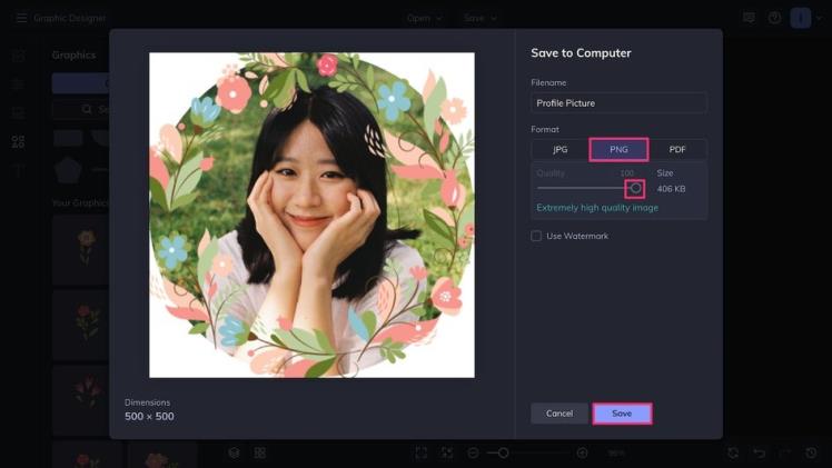 How to Create Your Own Profile Picture with a Custom Background