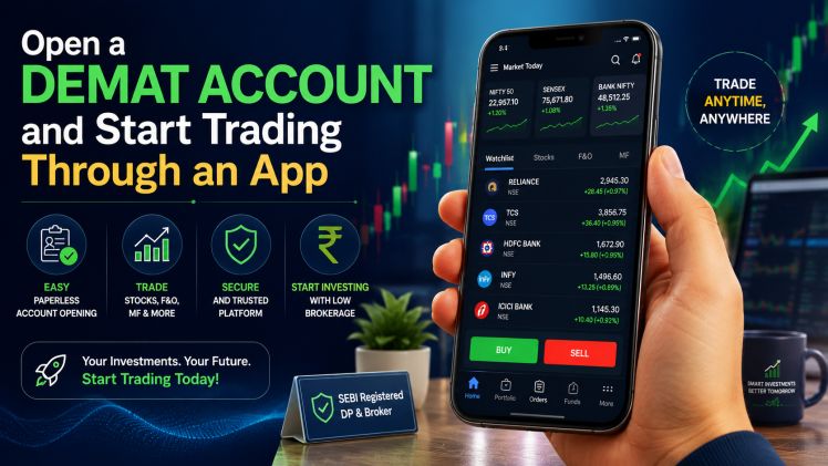 Open a Demat Account and Start Trading Through an App